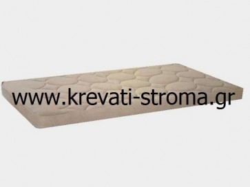 Ανώστρωμα-επίστρωμα μονό,διάσταση 090c.m. για κρεβάτι πάνω από το στρώμα αφρώδες foam 7 πόντων 