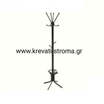 Καλόγηρος,κρεμάστρα 10 θέσεων μεταλλική σιδερένια για τον επαγγελματικό σας χώρο ή για το σπίτι ετοιμοπαράδοτη
