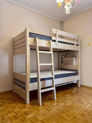 Κουκέτα για αγόρι και κορίτσι μασίφ διαιρούμενη ενισχυμένη με χοντρές κολώνες 