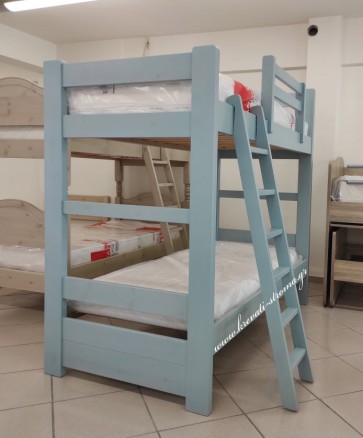 Διπλή,δίπατη κουκέτα  μασίφ ολόκληρη ( και όχι κάποια κομμάτια )