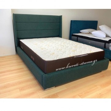 Κρεβάτι ελληνικού εργοστασίου για στρώμα 150 χ 200 ετοιμοπαράδοτο σε προσφορά