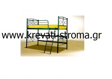 Υπερυψωμένο κρεβάτι σοφίτα μεταλλικό ( ψηλό )