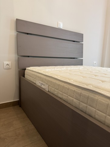 Κρεβάτι γκρι μονό μοντέρνο ίσιο minimal με αποθηκευτικό χώρο με μπουκάλες,μηχανισμό,ανατομικό τελάρο Κρεβάτι γκρι μονό μοντέρνο ίσιο minimal με αποθηκευτικό χώρο με μπουκάλες,μηχανισμό,ανατομικό τελάρο