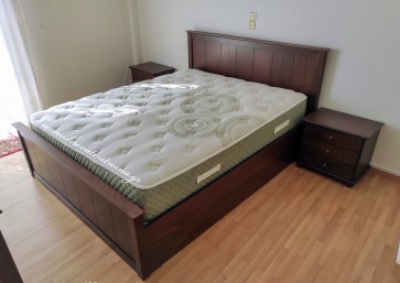 Κρεβατοκάμαρα κομπλέ σετ μασίφ οξιά με αποθηκευτικό χώρο βαριάς κατασκευής Κρεβατοκάμαρα κομπλέ σετ μασίφ οξιά με αποθηκευτικό χώρο βαριάς κατασκευής