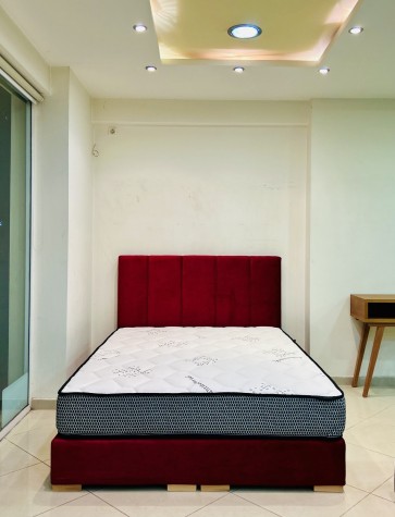 Κρεβατοκάμαρα μπορνό box για 150χ200 στρώμα σε πολλά χρώματα και αδιάβροχα υφάσματα 