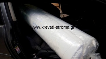 Στρώμα μονό 90c.m. σε ρολό τυλιγμένο για εύκολη μετακίνηση με αυτοκίνητο και χαμηλά μεταφορικά σε μεταφορικές,ανατομικό με ανεξάρτητα ελατήρια σε θήκες