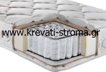 Στρώμα linea strom magic υπερδιπλό,σε διάσταση 160χ200,σε τιμές προσφοράς & δώρο 2 μαξιλάρια πλενόμενα.
