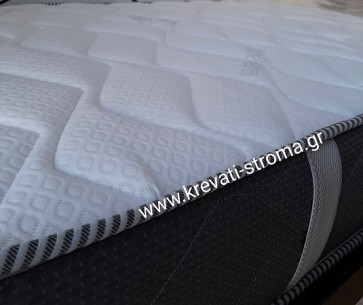 Στρώμα ορθοπεδικό aloe vera πιο ενισχυμένο,22 πόντους ύψος με 5 χρόνια εγγύηση ημίδιπλο 110 x 190