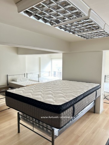 Στρώμα 150x200 ανατομικό,με ανεξάρτητα ελατήρια pocket springs σε θήκες ,30cm ύψος και αποσπώμενο ανώστρωμα 