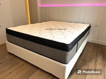 Βάση υφασμάτινη χωρίς κεφαλάρι 160χ200 για εξοικονόμηση χώρου σε όλα τα υφάσματα και χρώματα 