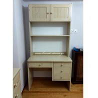 Γραφείο για παιδικό υπνοδωμάτιο σε πολλά οικολογικά χρώματα για να συνδυαστεί με τα μασίφ μας κρεβάτια