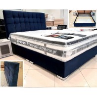 Κρεβάτια ντυμένα,υφασμάτινα με ραφές,με ύφασμα επιλογής,μέγεθος,διαστάσεις,ύψος,φάρδος και χώρο αποθήκευσης