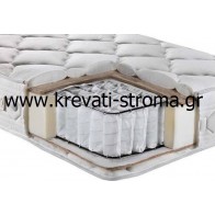 Στρώμα linea strom magic διπλό,διάσταση 150χ200 σε οικονομική τιμή προσφοράς και 2 μαξιλάρια πλενόμενα δώρο