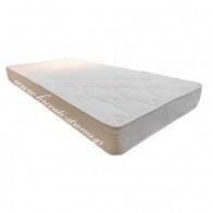 Στρώμα ύπνου αφρού χωρίς ελατήρια, αμέταλλο, ορθοπεδικό, μέτριο προς σκληρό για διάσταση κρεβατιού μονό 090χ190 (στρώμα) με ύφασμα καπιτονέ