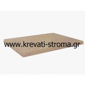 Ανώστρωμα-επίστρωμα latex διπλό,150Χ200 διάσταση για κρεβάτι πάνω από το στρώμα latex 7 πόντων
