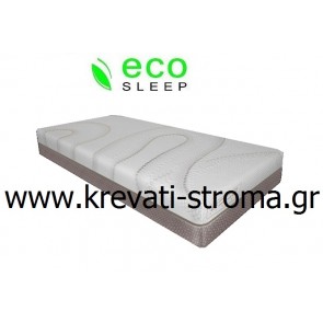 Στρώμα eco sleep edge ανατομικό,pocket για μονό κρεβάτι σε διάσταση 090χ190 σε τιμή προσφοράς και ετοιμοπαράδοτο