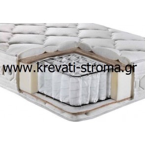 Στρώμα linea strom magic υπερδιπλό,σε διάσταση 160χ200,σε τιμές προσφοράς & δώρο 2 μαξιλάρια πλενόμενα.